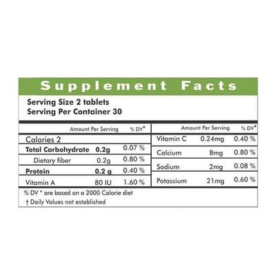 Herbal Hills Alfalfa Tablet 60's - Health Products