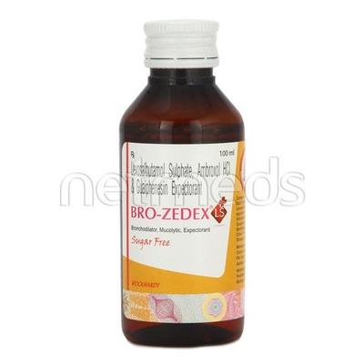BRO Zedex LS + Expectorent 100ml - Cough And Cold-Cou