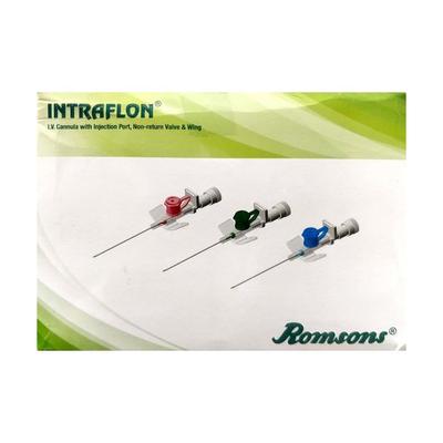 Romsons Intraflon I.V. Cannula (GS 3028) (20 G) 1's - Surgical Instruments