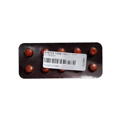 NORTEN 10MG TABLET 10'S - Hypertension-Bet