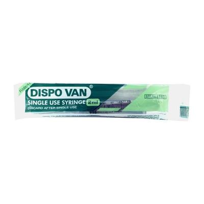 Dispovan Syringe 2 ml 10's - Surgical Instruments