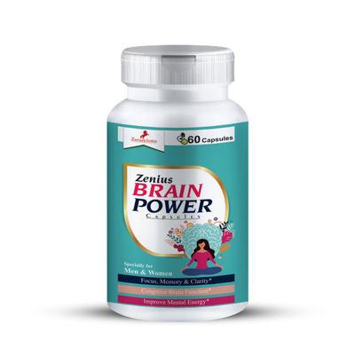 Zenius Brain Power Capsule 60's - Speciality Medicines
