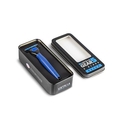 Ustraa Gear 5 Blade Razor - Blue - Razors & Cartridges