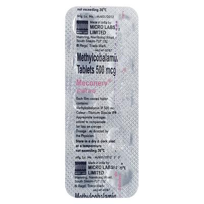 Meconerv Tablet 10'S - Nootropics And Neurotrophics