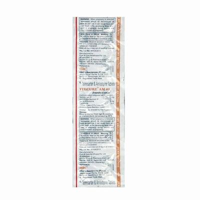 Telcure Amh 40mg Tablet 10'S - Hypertension-Ang