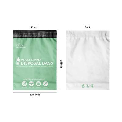Sirona Premium Adult Diaper Disposal Bags (Pack of 30) 1's - Sanitary Napkins