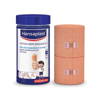 Hansaplast Cotton Crepe Bandage B.P. (10 cm x 4 m) - Bandages & Dressings