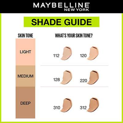 Maybelline New York Super Stay Up to 30H Full coverage Liquid Foundation, 120 30ml - Foundation