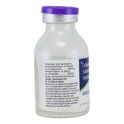 LIVIZONE S 1.5 Injection 1's - Bacterial Infections-Cep