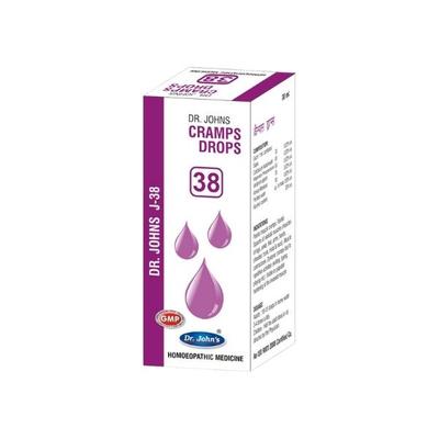 Dr.John's J 38 Cramps Drops 30 ml - Homeopathic Drops