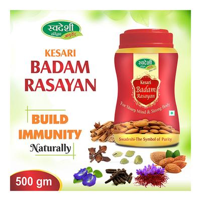 Swadeshi Ayurved Kesari Badam Rasayan Paste 500 gm - Health Products