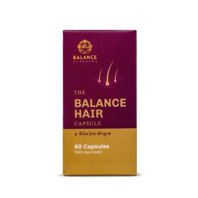 Balance Ayurveda The Balance Hair Capsules 60's - Personal Care (Ayush)