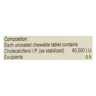 D3 ON Chewable Tablet 4's - Supplements-Vit
