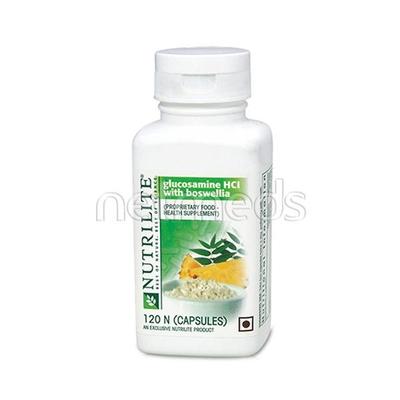 NUTRILITE GLUCOSAMINE HCL WITH BOSWELLIA CAPSULE 120'S - Vital Health