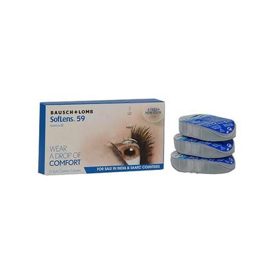 Bausch & Lomb SofLens 59 Monthly Contact Lens - 6 Lens/Box (-1.25) - Eyecare Lenses