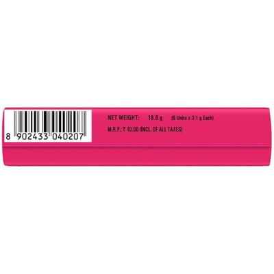 Boomer Bubble Gum - Strawberry (Pack of 6 x 1.8gm) - Nutritional Bars