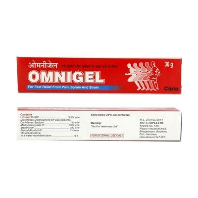 Omnigel Gel(Topical) 30gm - Gel/Cream