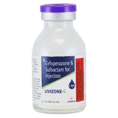 LIVIZONE S 1.5 Injection 1's - Bacterial Infections-Cep