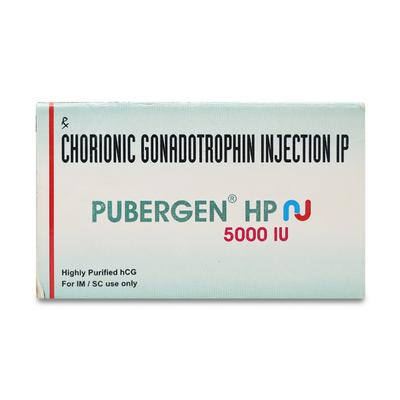 PUBERGEN HP NU 5000iu Injection 1's - Hormonal Therapy-Tro
