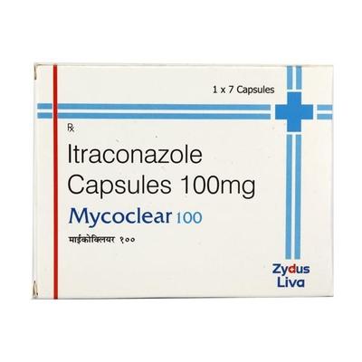 Mycoclear 100mg Capsule 7'S - Fungal Infections-Anf