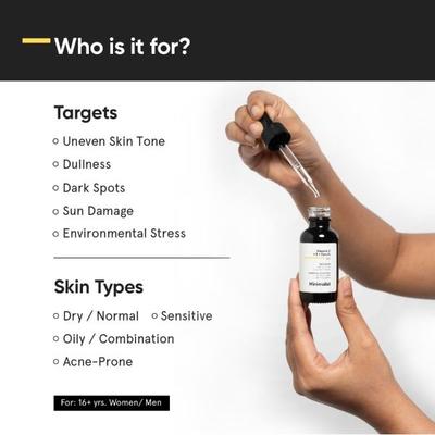 Minimalist 16% Vitamin C + E + Ferulic Face Serum 20 ml - Face Serum