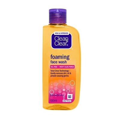 Clean & Clear Foaming Face Wash 100 ml - Face Wash & Cleansers