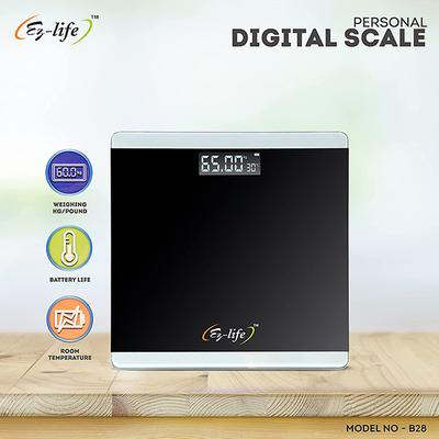 Ez-life Personal Digital Weighing Scale (B28) - Health Monitoring Devices