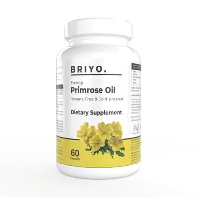 Briyo Primrose Oil Capsules (500 mg) 60's - Hair & Skin