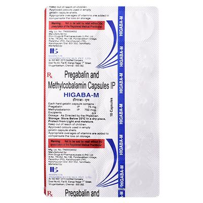 HIGABA M Capsule 10's - Neuropathic Pain-Dru