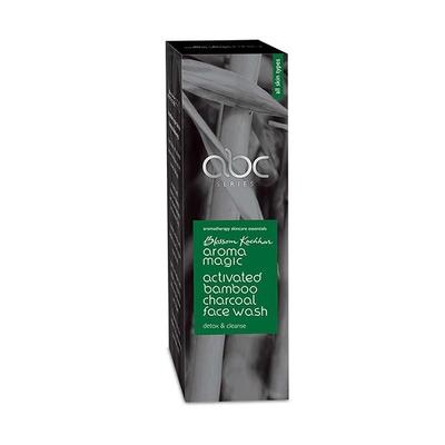 Aroma Magic Activated Bamboo Charcoal Face Wash 100 ml - Face Wash & Cleansers