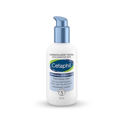 Cetaphil Optimal Hydration Replenishing Body Lotion, Lightweight and Non-Greasy 237 ml - Face Moisturizers