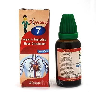 Bioforce Blooume 7 Circulaforce Drops 30 ml - Homeopathic Drops