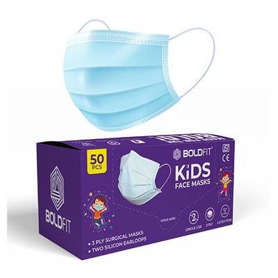 Boldfit 3 Ply Kids Face Mask 50's - Face Mask