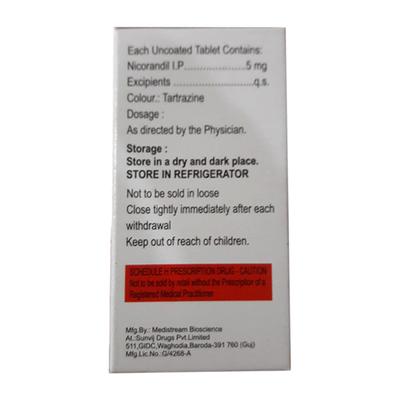FORDIL 5mg Tablet 20's - Angina