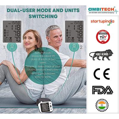 Ambitech Digital Automatic Blood Pressure Monitor With USB Port - Blood Pressure Monitor Device