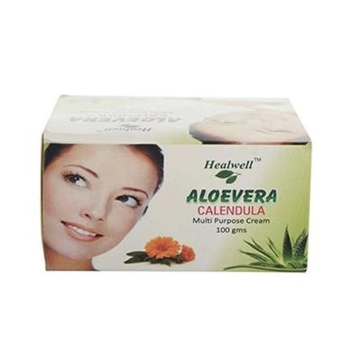 Healwell Aloevera Calendula Cream 100 gm - Personal Care(Homeopathy)
