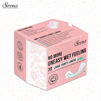 Sirona Panty Liners - Large 30's - Panty Liners