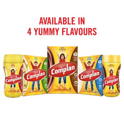 Complan Royale Chocolate Health Drink Powder 500 gm (Pet Jar) - Kids Nutrition