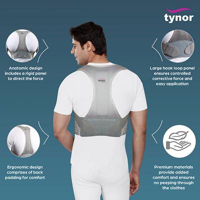 Tynor Posture Corrector (S) (A 33) - Abdomen/Neck/Arm/Elbow Supports