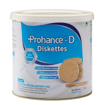 Prohance D Diskettes - Jeera Flavour 250 gm - Diabetes (Fitness)