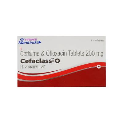 Cefaclass O 200mg Tablet 10'S - Bacterial Infections-Cep