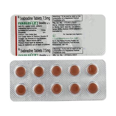 Ivables 7.5mg Tablet 10'S - Angina