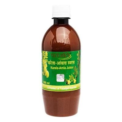 Patanjali Juice - Karela Amla 500 ml - Ayurvedic Juices