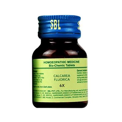 Hapdco Calcarea Fluorica 6X Tablet 25 gm - Bio-Chemic