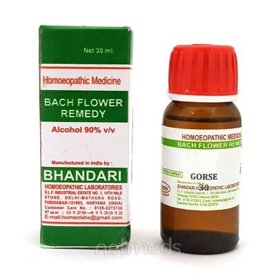 Bhandari Bach Flower Gorse 30 Liquid 30 ml - Bach Flower