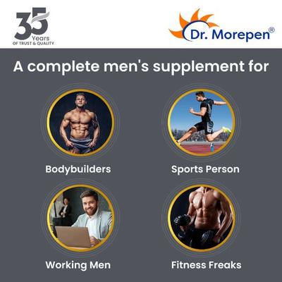 Dr. Morepen Testosterone Booster Tablet - Men 60's - Sexual Care