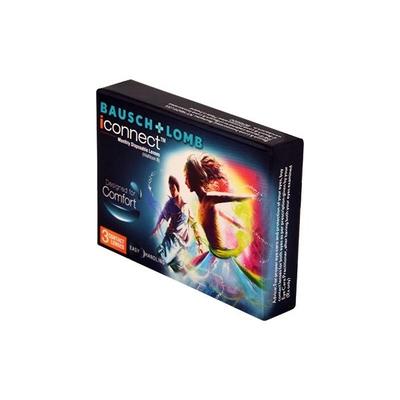 Bausch & Lomb iConnect Monthly Contact Lens - 3 Lens/Box (-1.75) - Eyecare Lenses