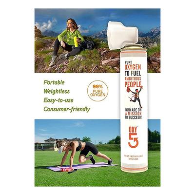 Oxy5 Refillable Portable Oxygen Can 6 Litre - Respiratory Care