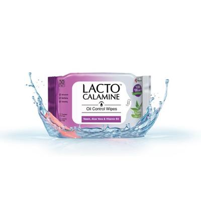 Lacto Calamine Oil Control Wipes 30's - Tissues & Wipes