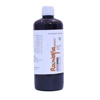Dr.Wellmans Rauwolfia Forte Syrup 500 ml - Speciality Medicine